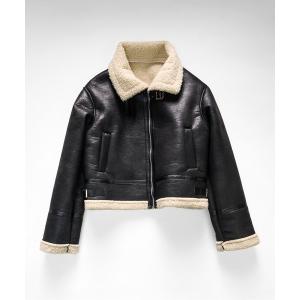 ムートンジャケット ムートンコート 11C5 ムートンライクジャケット 裏ボア 防寒 ユニセックス メンズ レディース