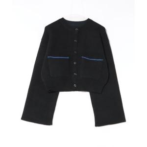 カーディガン アルパカタッチダブルフェイスニットカーディガン「手洗い可能」 レディース