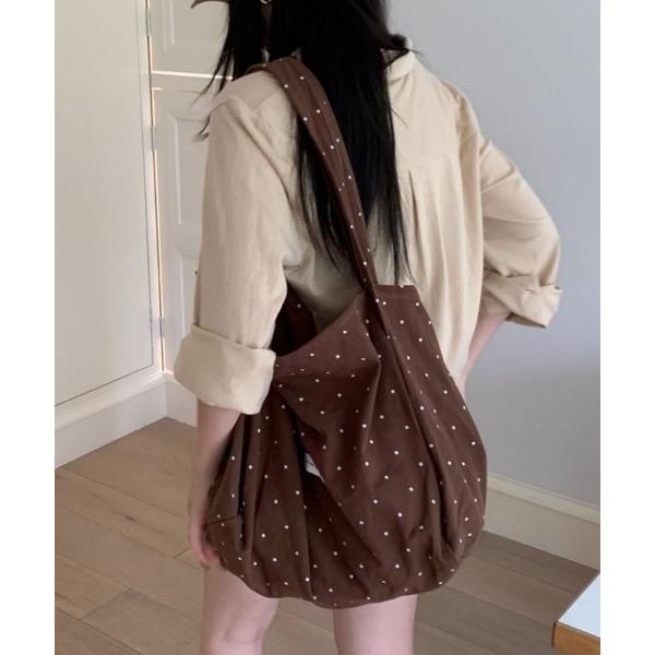 トートバッグ ドットデザイントートバッグ レディース
