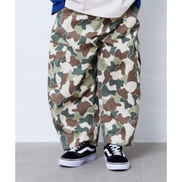 パンツ 迷彩カーゴパンツ キッズ 子供服 男の子 女の子