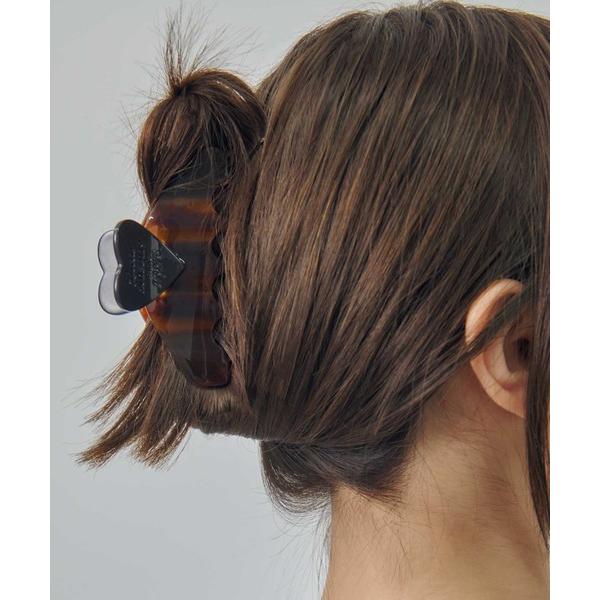 ヘアクリップ ルーカス ハート ID プレート バンス クリップ