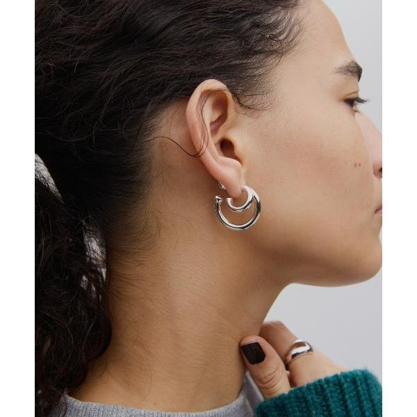 ピアス UND NICKEL FREE DOUBLE HOOP PIERCE レディース