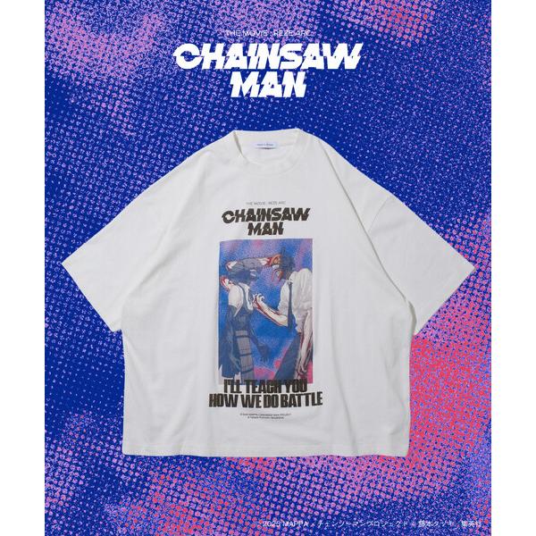 tシャツ 「先行受注販売」劇場版「チェンソーマン レゼ篇」 プリント クルーネックTシャツ メンズ ...