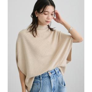 ニット セーター コットンシルクカシミヤ２WAYジレプルオーバー レディース