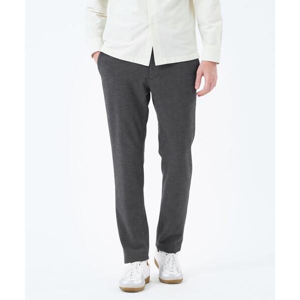 パンツ 裏起毛ツイルストレッチ エラスティックパンツ メンズ