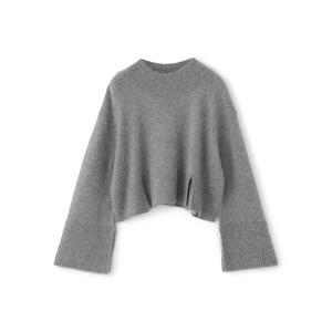 ニット セーター 「＠BAILA掲載」「トレンドコーデ」ヘアリーウールニットプルオーバー レディース