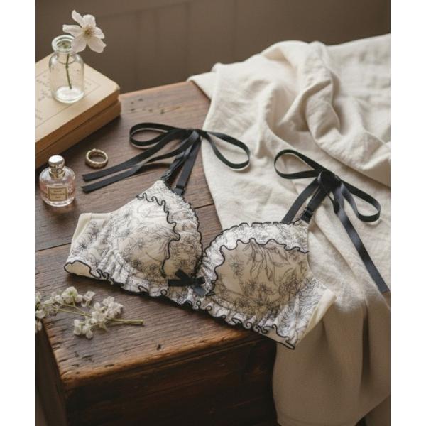 ブラジャー Many Flowers aimerfeel楽ブラ(R) 単品ブラジャー