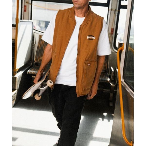 コート ジャケット 「Dickies x THRASHER(スラッシャー)」ReversibleVe...