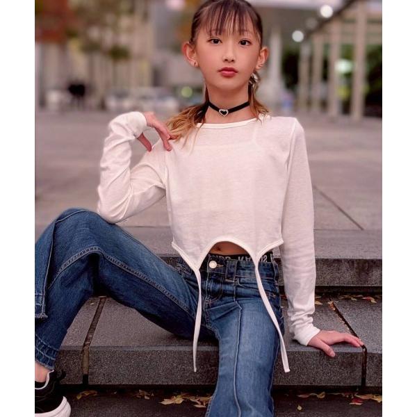 tシャツ スイングテールロンT キッズ 子供服 女の子