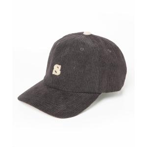キャップ 帽子 Sデザインコーデュロイキャップ レディース メンズ