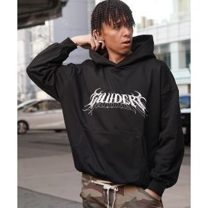 パーカー 「GUIDER」スクリプト フーディー / Script Hoodie メンズ レディース