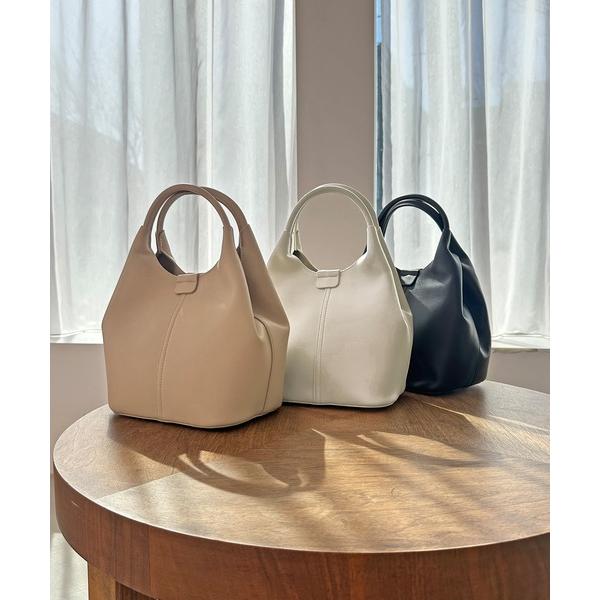 ハンドバッグ ソフトラウンド2wayバッグ