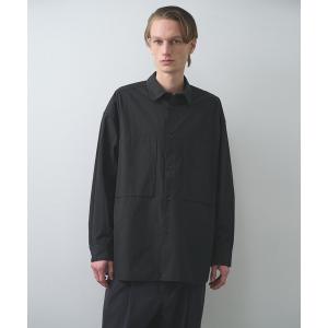 Still By Hand スティルバイハンド ストレッチナイロン ラグランシャツ