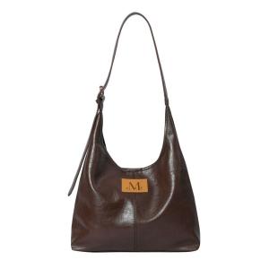 ショルダーバッグ バッグ 「UNISEX」MUCENT／クレセントレザーバッグ レディース メンズ