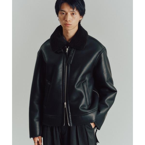 ブルゾン アウター B-6 FAUX MOUTON BLOUSON メンズ レディース