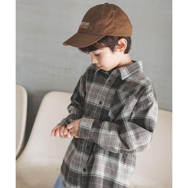 ブラウス シャツ 「メンズとお揃い♪」ヴィンテージライクアソートチェックシャツ(KIDS) キッズ ...