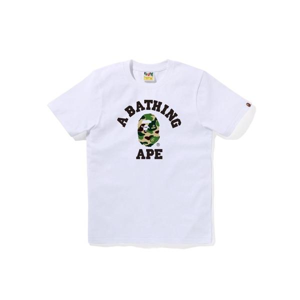tシャツ ABC CAMO COLLEGE TEE レディース