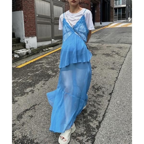 キャミソール AIRY SHEER LACE CAMISOLE