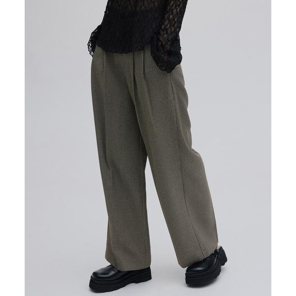 スラックス パンツ JENNY 2TUCK STRAIGHT PANTS レディース