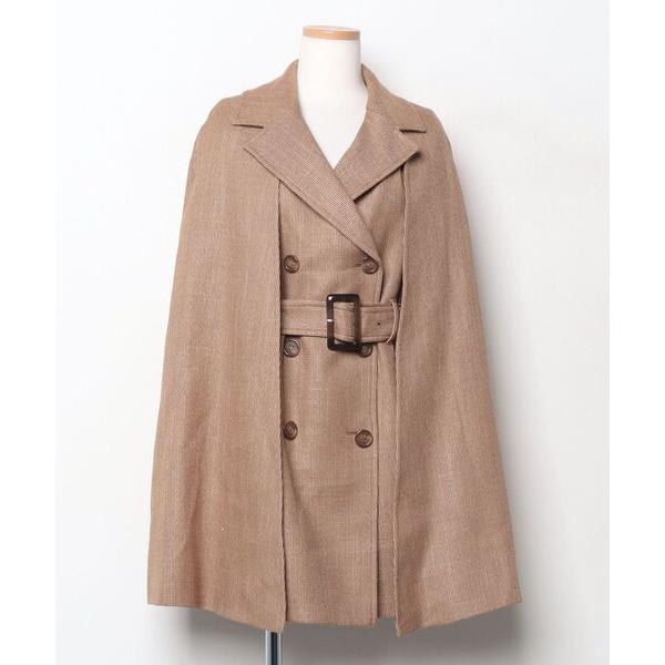 「LILY BROWN」 チェスターコート ONE SIZE ベージュ レディース