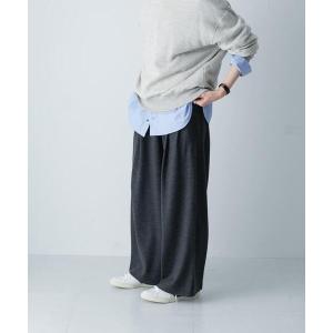 パンツ ウォッシャブルウールカットパンツ レディース