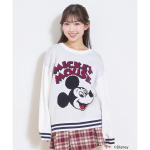 ニット セーター 「Disney」フェイスニット キッズ 子供服 女の子