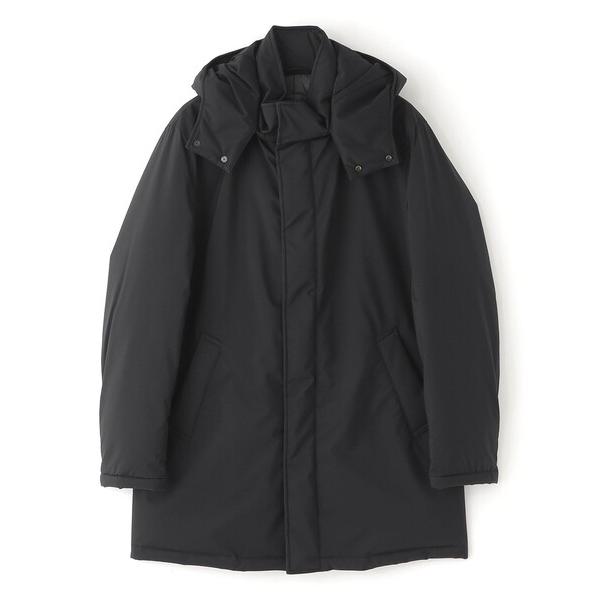 ダウンジャケット ダウン 「はっ水/透湿性/防風」「BLACK OF BLACKs」スタンドカラーダ...