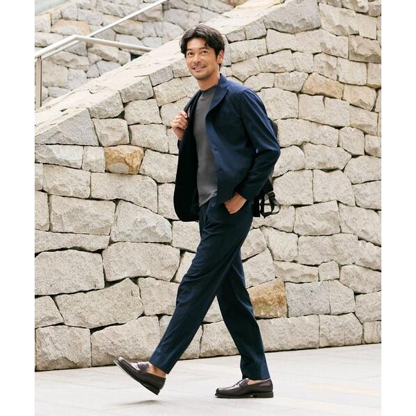 スラックス 「吸水速乾/ウォッシャブル」マイクロドットエアパンツ メンズ