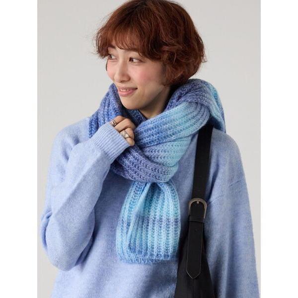 ストール マフラー グラデーションマフラー レディース