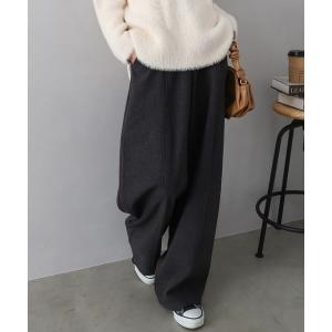 パンツ ウールバレルパンツ レディース