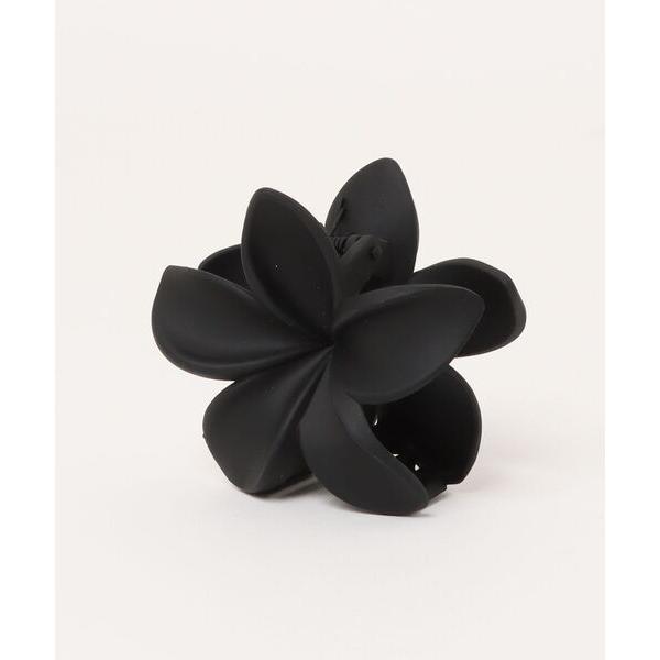 ヘアクリップ F＆D : マットカラーハイビスカスヘアクリップ