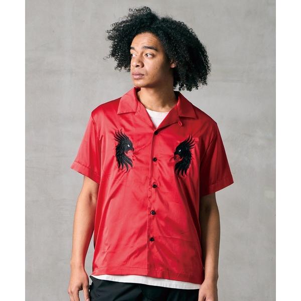 シャツ LUXE BOWLING SATIN SHIRT メンズ レディース