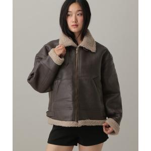 ムートンコート ボアコート 「UNISEX」MUCENT／CHIVE ムートンジャケット レディース メンズ