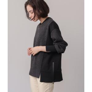 ニット セーター ウールライクメルトンプルオーバー レディース