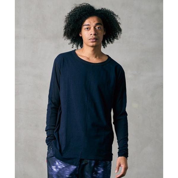 tシャツ ASYMETRY SLEEVE FLYSE TOP メンズ レディース