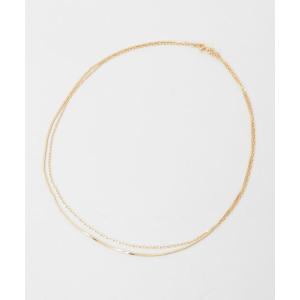 ネックレス 「MARIHA」Silent Rain ネックレス2連 40cm レディース