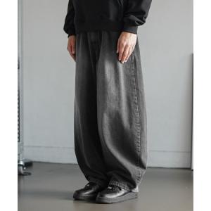 ジーンズ 「EZKATON」Mist Ballon wide denim pants/MMLP6920 メンズ