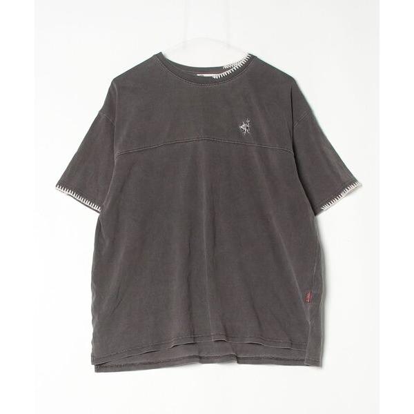 「Java」 半袖Tシャツ MEDIUM チャコールグレー メンズ