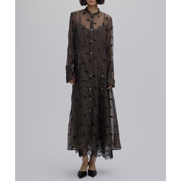 ワンピース DOT FLOWER VEIL DRESS