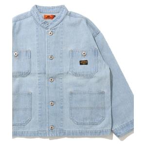 デニムジャケット アウター バンドカラーデニムジャケット キッズ 子供服 男の子 女の子｜ZOZOTOWN Yahoo!店