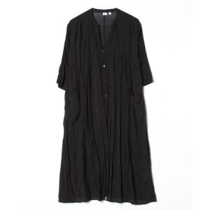 「niko and...」 7分袖ワンピース 3 ブラック レディース