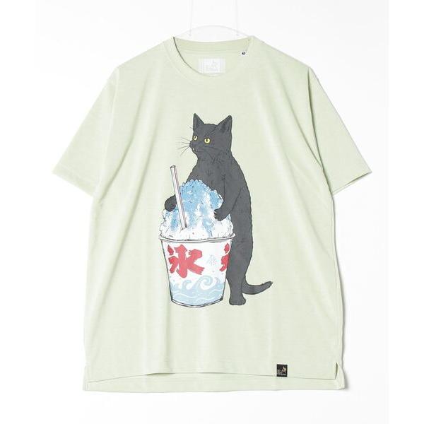 「go slow caravan」 半袖Tシャツ LARGE ライム メンズ