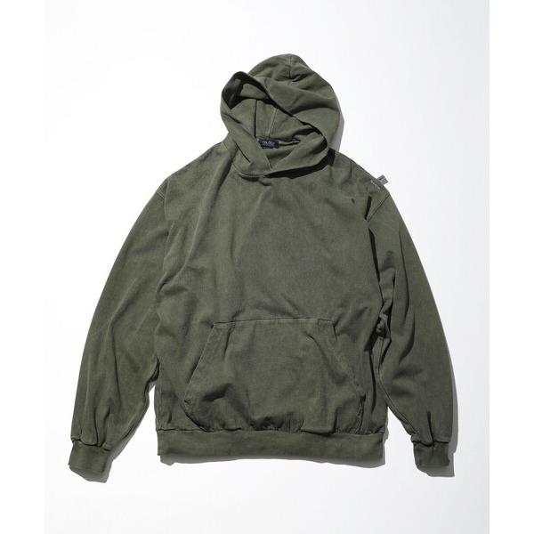 「NAUTICA」 プルオーバーパーカー LARGE オリーブ メンズ