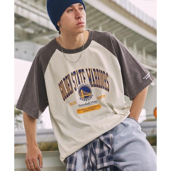 「NBA」 半袖Tシャツ M ブラウン メンズ