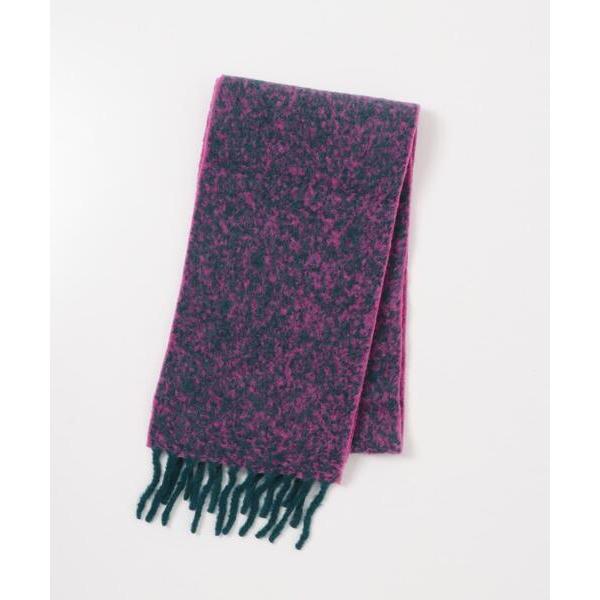 マフラー THE INOUE BROTHERS　Two Colour Woolly Scarf メン...