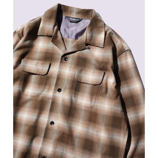 シャツ TOWNCRAFT / タウンクラフト 50S W-FLAP OPEN COLLAR SHI...