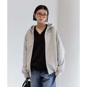 ブルゾン アウター ウーリーボンディングパーカー レディース