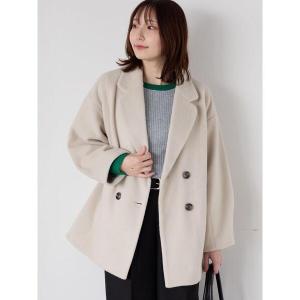 コート アウター シャギーミドルコート レディース