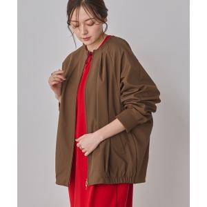 ブルゾン アウター コクーンシルエット ドルマンブルゾン レディース