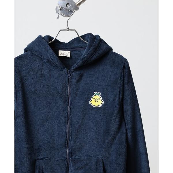 パーカー Rilakkuma ボアフリースフルジップパーカー レディース メンズ